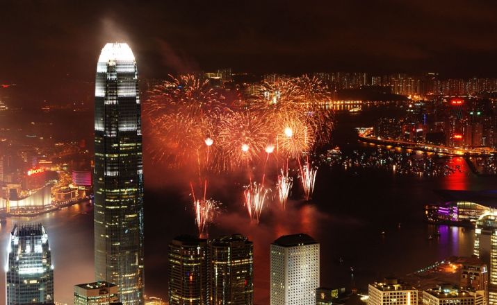 Silvester in Hong Kong